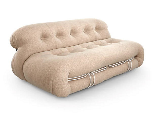 Canapé en tissu Soriana CASSINA 944 usine CASSINA de l'Italie. Foto №1