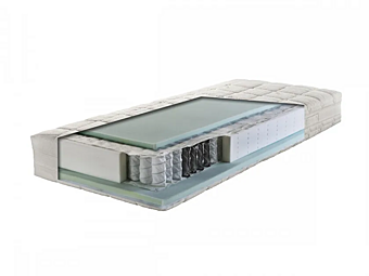 Matelas à ressorts ensachés Rubino Comfort Gervasoni Matelas à ressorts ensachés Rubino Comfort Gervasoni usine Gervasoni de l'Italie