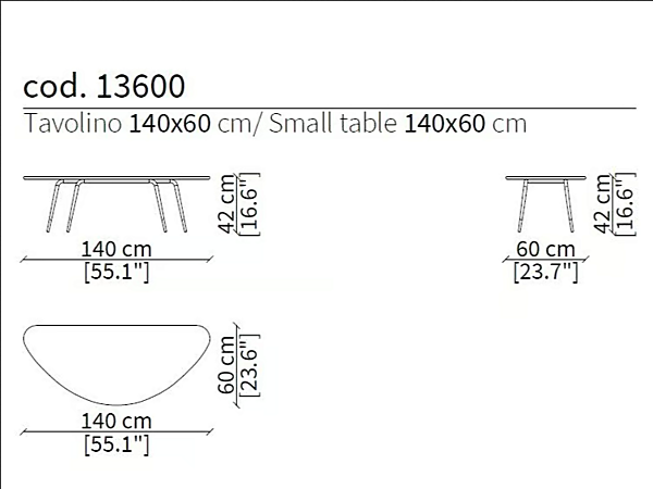 Table basse en marbre Smart Frigerio usine Frigerio de l'Italie. Foto №6