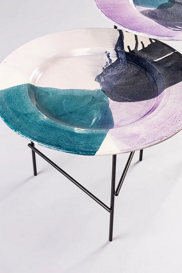 Table basse ronde en céramique Liu Jo Living Collection Aperitivo usine Liu Jo Living Collection de l'Italie. Foto №6