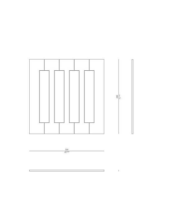 Paravent ROSSATO RHC-28 usine ROSSATO de l'Italie. Foto №4