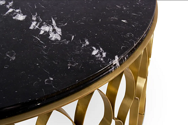 Table basse ronde en bois Mecca BRABBU usine BRABBU de l'Italie. Foto №4