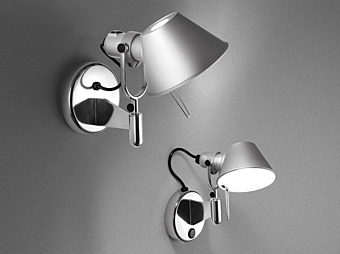 Applique murale en aluminium projecteur Artemide Tolomeo Applique murale en aluminium projecteur Artemide Tolomeo usine Artemide de l'Italie