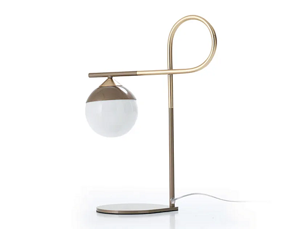 Lampe de table en fer LED Node CORTEZARI 1491, 1492 usine CORTE ZARI de l'Italie. Foto №2
