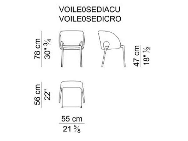 Fauteuil en cuir tanné avec accoudoirs Voile i 4 Mariani usine i 4 Mariani de l'Italie. Foto №10