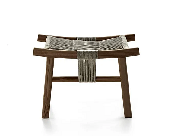 Tabouret en bois massif Huli Frigerio usine Frigerio de l'Italie. Foto №2