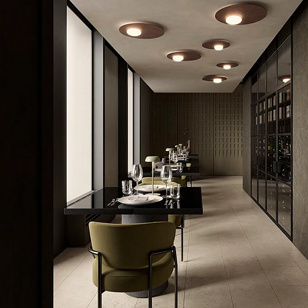 Lampe de plafond en aluminium LED KWIC AXOLIGHT PL KWIC 36 XXX, PL KWIC 48 XXX usine Axolight de l'Italie. Foto №8