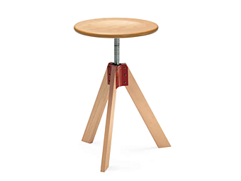 Tabouret pivotant réglable en hauteur Giotto ZANOTTA