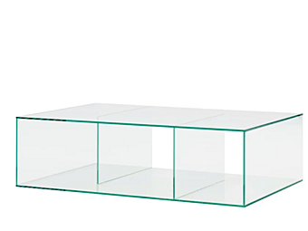 Table basse rectangulaire en verre LIGNE ROSET Saldo 19960070