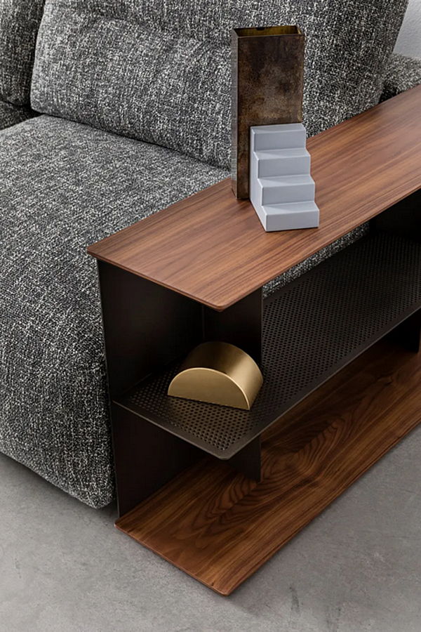 Canapé d'angle en tissu My Taos Saba usine SABA de l'Italie. Foto №6