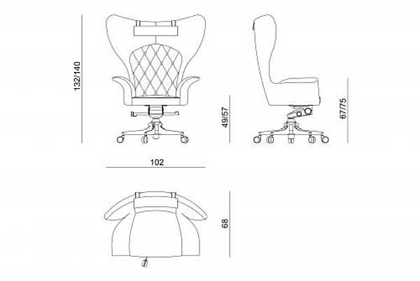 Fauteuil VISIONNAIRE (IPE CAVALLI) YORK usine VISIONNAIRE (IPE CAVALLI) de l'Italie. Foto №5