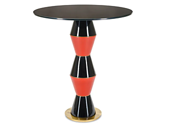 Table d'appoint ronde en palmier MARIONI PALM 02988G