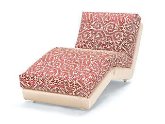 Chaise longue rembourrée Papessa GIOVANNETTI Chaise longue rembourrée Papessa GIOVANNETTI usine GIOVANNETTI de l'Italie