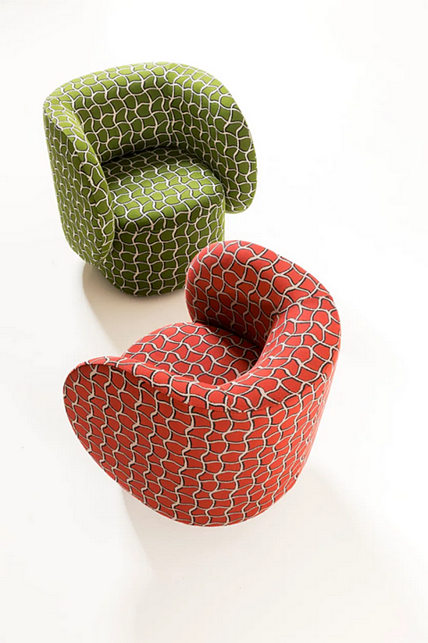 Fauteuil en tissu CALA Liu Jo Living Collection usine Liu Jo Living Collection de l'Italie. Foto №2