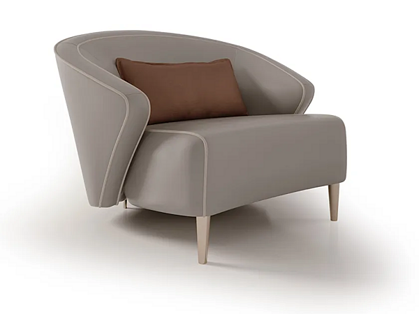 Fauteuil avec accoudoirs en tissu Bizzotto Italia Wave usine Bizzotto Italia de l'Italie. Foto №1