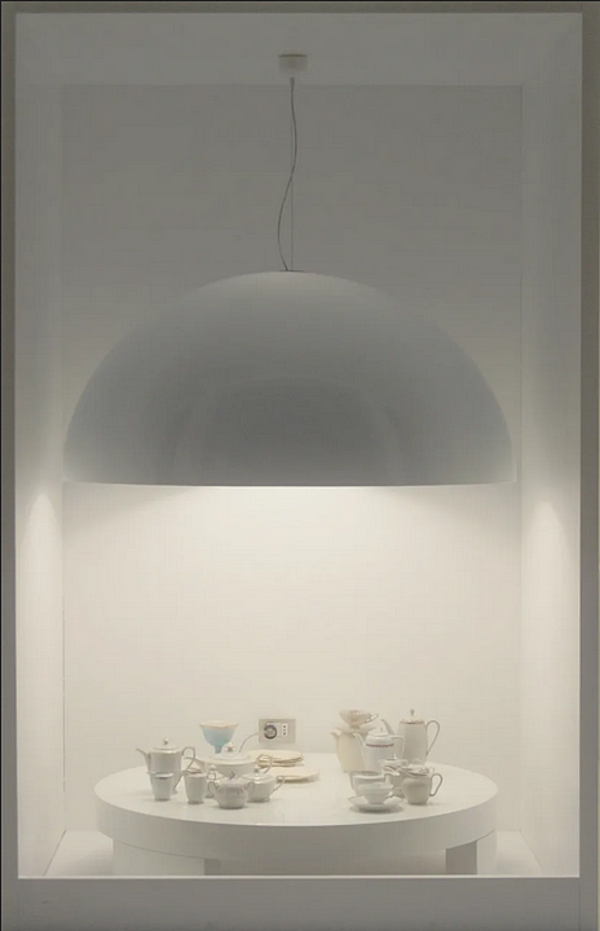 Lampe suspendue en PMMA Sonora 490 493 Oluce usine Oluce de l'Italie. Foto №6