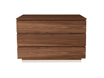 Commode en noyer avec poignées intégrées Leonardo L325 ARTE BROTTO L325