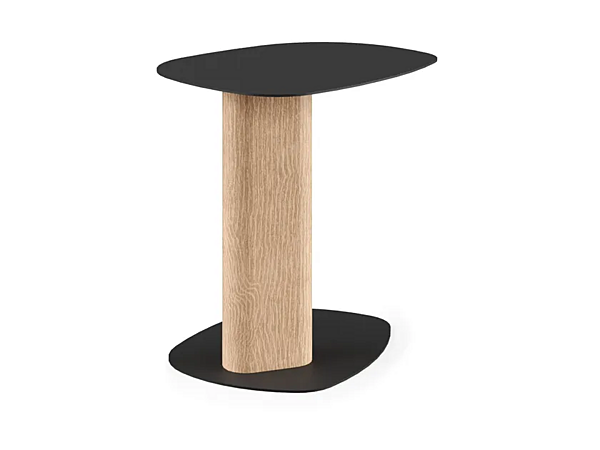 Table basse ovale en acier et bois Liu Jo Living Collection Clip PXM usine Liu Jo Living Collection de l'Italie. Foto №2
