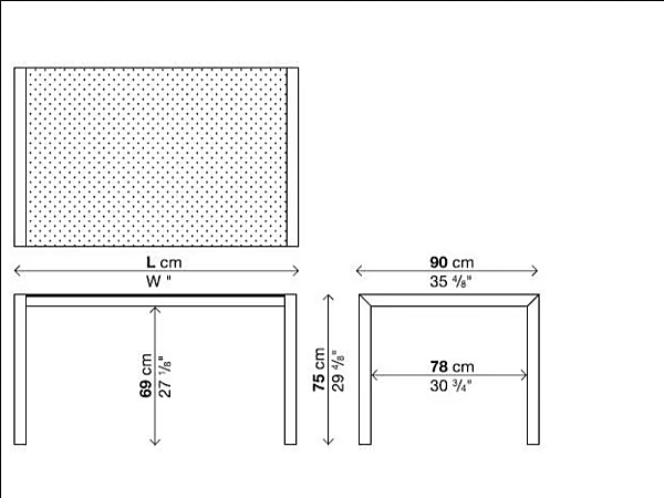 Table de jardin en Dekton Sushi Kristalia usine Kristalia de l'Italie. Foto №8