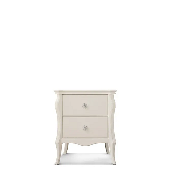 Table de chevet en bois avec tiroirs MARZORATI MONTECARLO usine MARZORATI de l'Italie. Foto №2