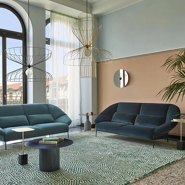 Canapé 3 places en tissu avec housse amovible LIGNE ROSET Paipai 17600405 usine LIGNE ROSET de l'Italie. Foto №4