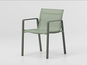 Chaise de jardin empilable en tissu KETTAL Park Life usine KETTAL de l'Italie