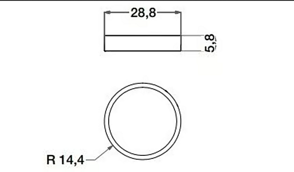 Plateau rond en bois AC408 CPRN HOMOOD AC408 usine CPRN HOMOOD de l'Italie. Foto №2