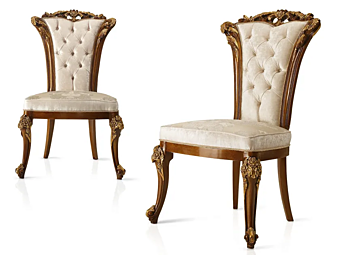 Chaise en tissu rembourrée Dolcevita A.R. Arredamenti 210