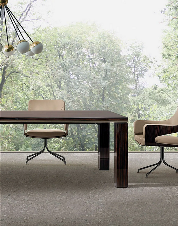 Table rectangulaire en bois Sera i 4 Mariani usine i 4 Mariani de l'Italie. Foto №3