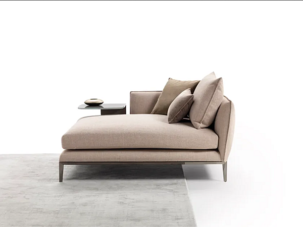 Chaise longue en cuir Oliver GYFORM usine Gyform de l'Italie. Foto №2