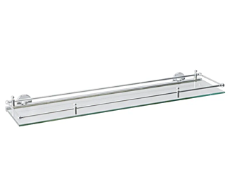 Étagère murale en verre pour salle de bain Gentry Home Queen usine Gentry Home de l'Italie