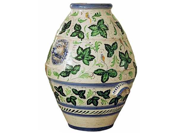 Vase en céramique fait main GA 26 L_Antica Deruta GA/26 usine L'Antica Deruta de l'Italie. Foto №1