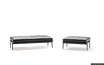 Banquette Minotti Fynn usine Minotti de l'Italie