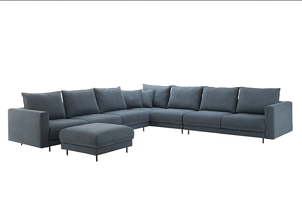 Canapé d'angle en tissu avec housse amovible LIGNE ROSET ENKI usine LIGNE ROSET de l'Italie. Foto №3