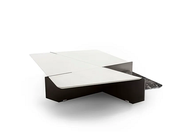 Table basse rectangulaire en cuir Ghiblim GIORGETTI usine GIORGETTI de l'Italie. Foto №2