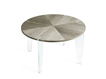 Table ronde en noyer Sospeso B 678 DALE