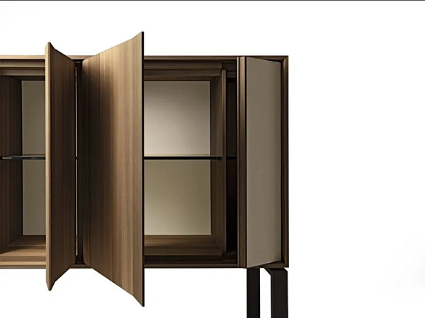 Buffet en bois avec portes Origami GIORGETTI 61010, 61011, 61012 usine GIORGETTI de l'Italie. Foto №2