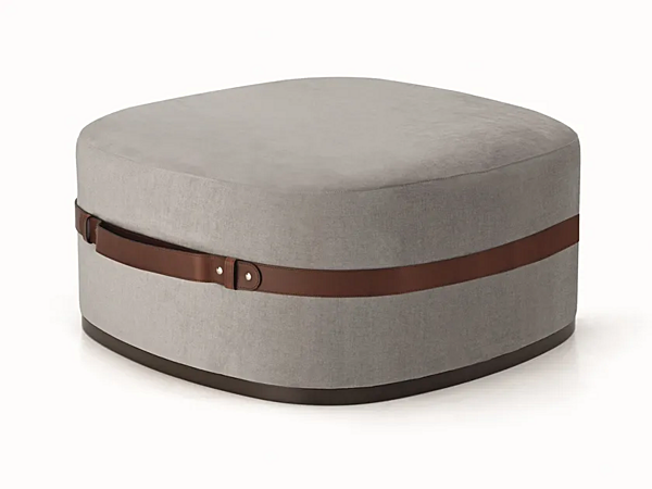 Pouf carré en tissu Príncipe MP 94 ARTE BROTTO usine Arte Brotto de l'Italie. Foto №1