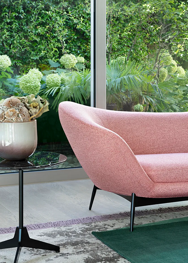 Canapé en tissu trois places Oltremare Saba usine SABA de l'Italie. Foto №9