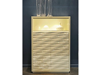 Buffet avec portes en bois ébonisé CORTEZARI 791