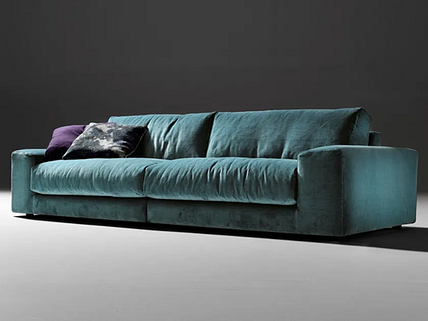 Canapé modulable en tissu avec housse amovible Black Tie Dante SX DAN5H, DX DAN5G usine Black Tie de l'Italie. Foto №2
