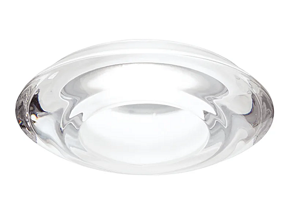 Spotlight encastré en cristal pour plafond suspendu Rombo Fabbian usine Fabbian de l'Italie. Foto №1