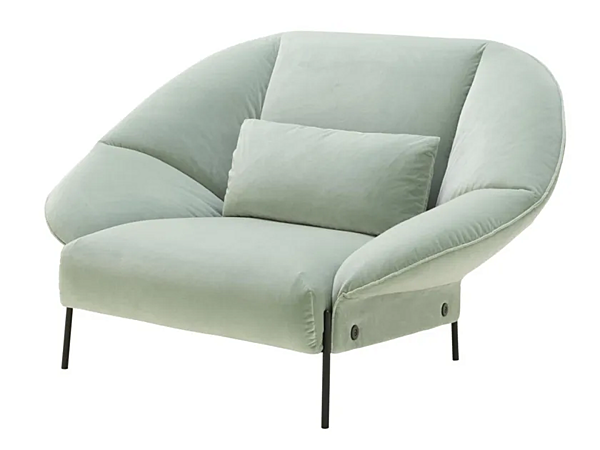 Fauteuil en tissu avec housse amovible LIGNE ROSET PAIPAI 17600305 usine LIGNE ROSET de l'Italie. Foto №2