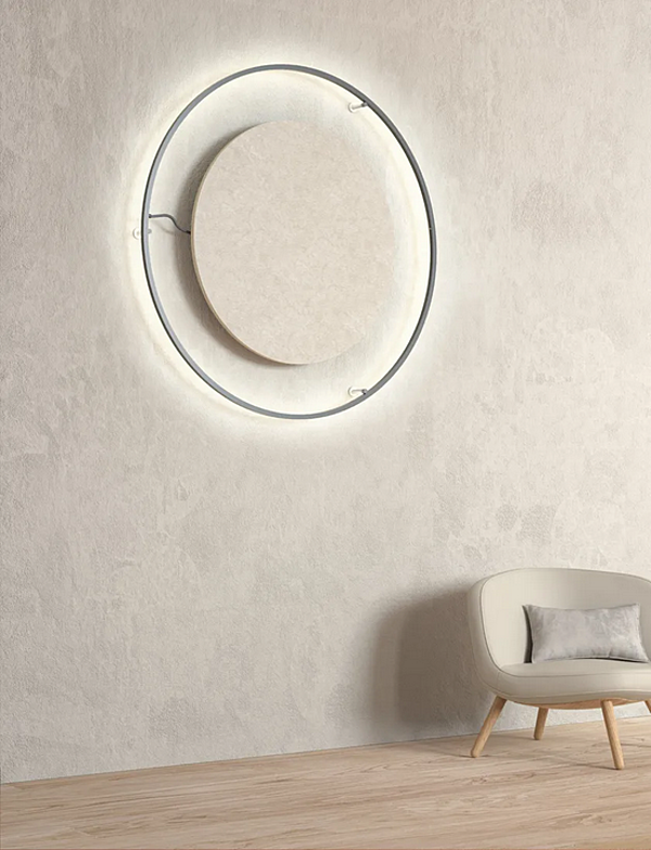 Applique murale acoustique en tissu AXOLIGHT U-LIGHT usine Axolight de l'Italie. Foto №2