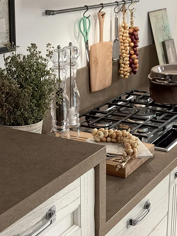 Cuisine en bois Laura LUBE CUCINE 05 usine LUBE CUCINE de l'Italie. Foto №7