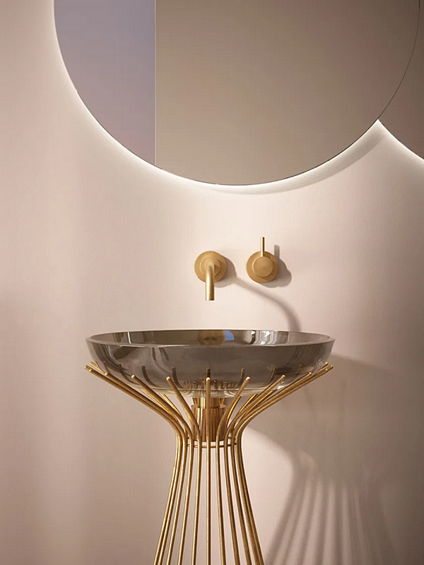 Lavabo rond sur pied en marbre Tristano e Isotta ARTELINEA IST1, ISO1 usine ARTELINEA de l'Italie. Foto №24
