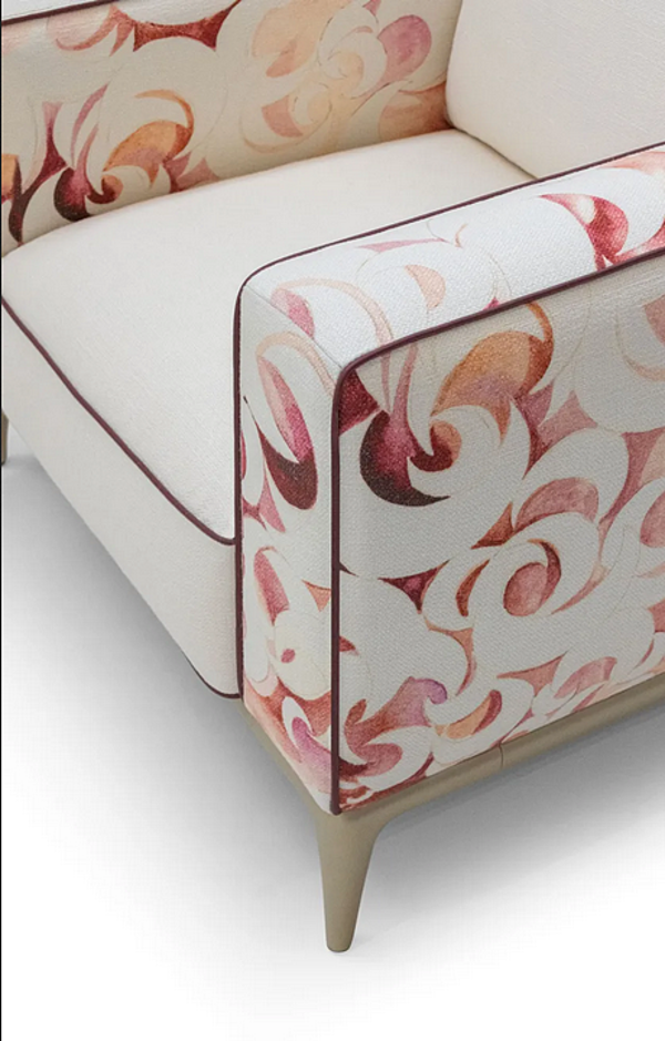 Fauteuil en tissu avec accoudoirs  H FORMITALIA -Armchair-A usine FORMITALIA de l'Italie. Foto №3