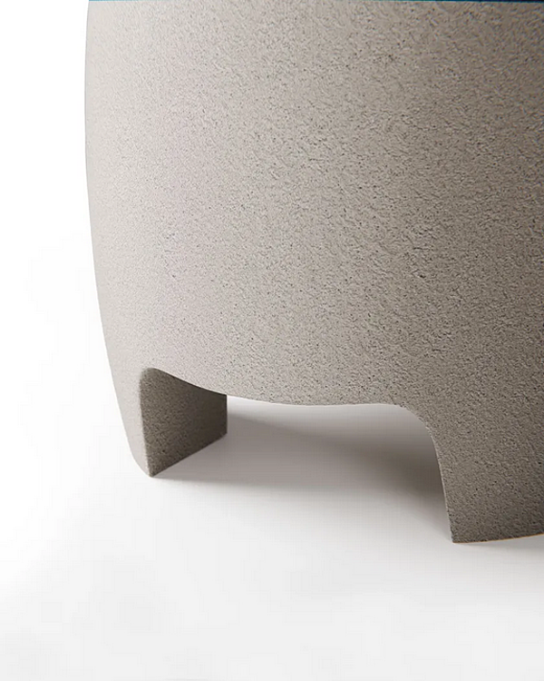 Table basse ronde en ciment et verre Boston MisuraEmme usine MisuraEmme de l'Italie. Foto №3