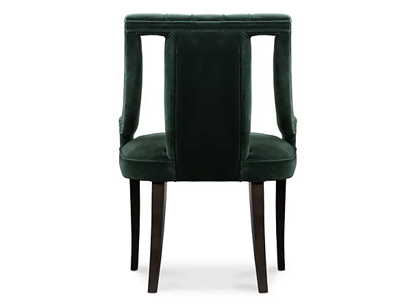Fauteuil en velours rembourré avec accoudoirs BRABBU CAYO usine BRABBU de l'Italie. Foto №4