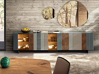 Buffet avec éclairage intégré LAGO N O W 1382B
